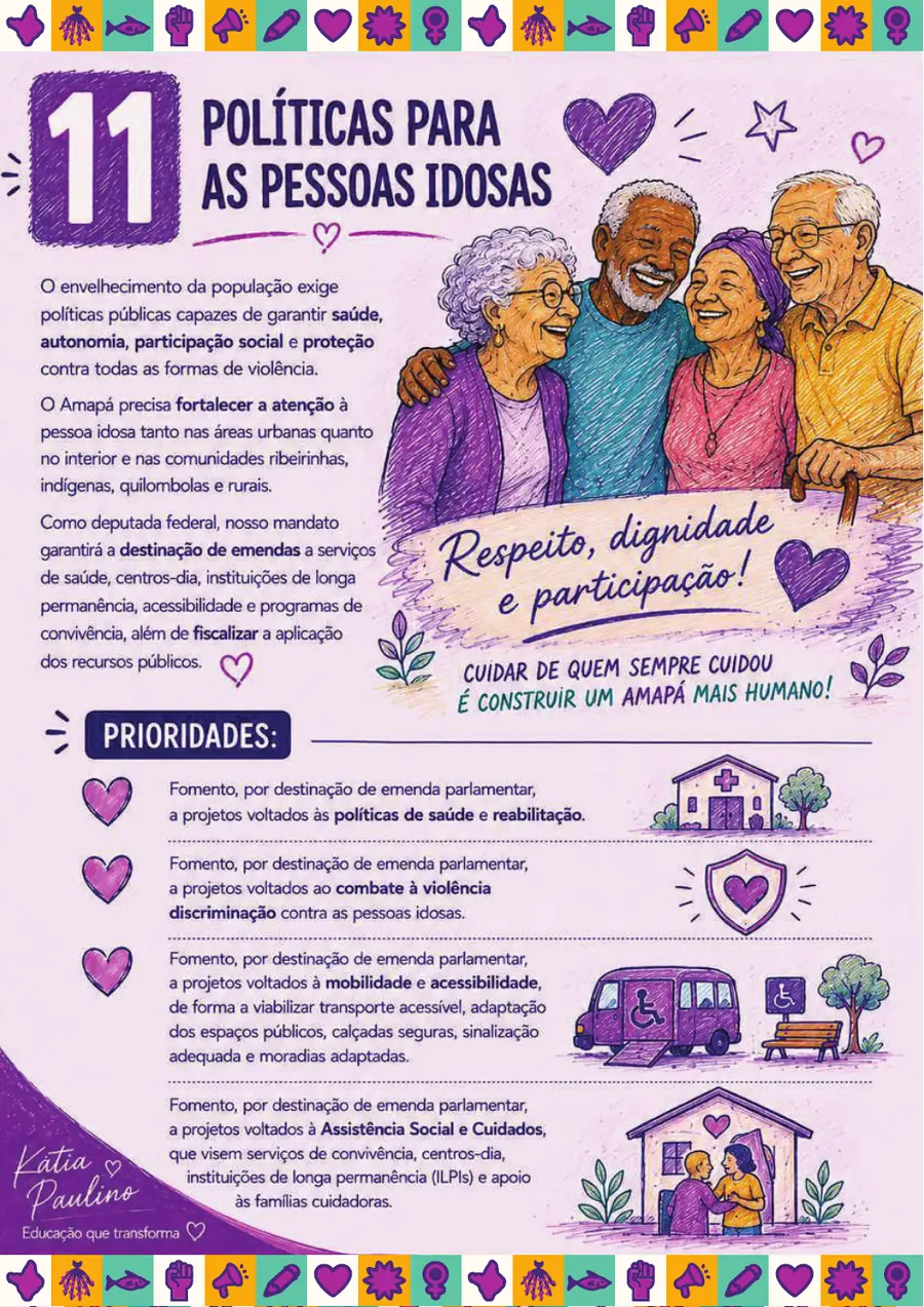 Página oficial da proposta 11: Políticas para Pessoas Idosas